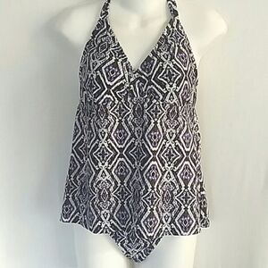 Mossimo  Tribal Print Two Piece Swimsuit Size Medium